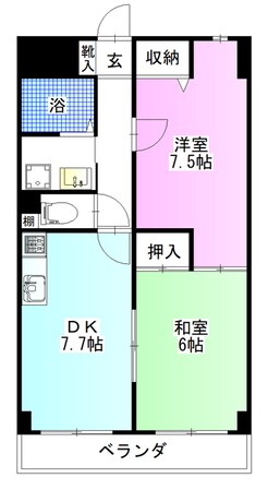 グッドフラット浦安の物件間取画像